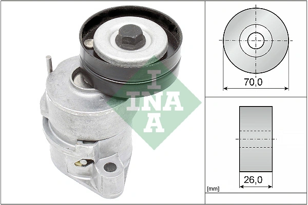 Belt Tensioner, V-ribbed belt
